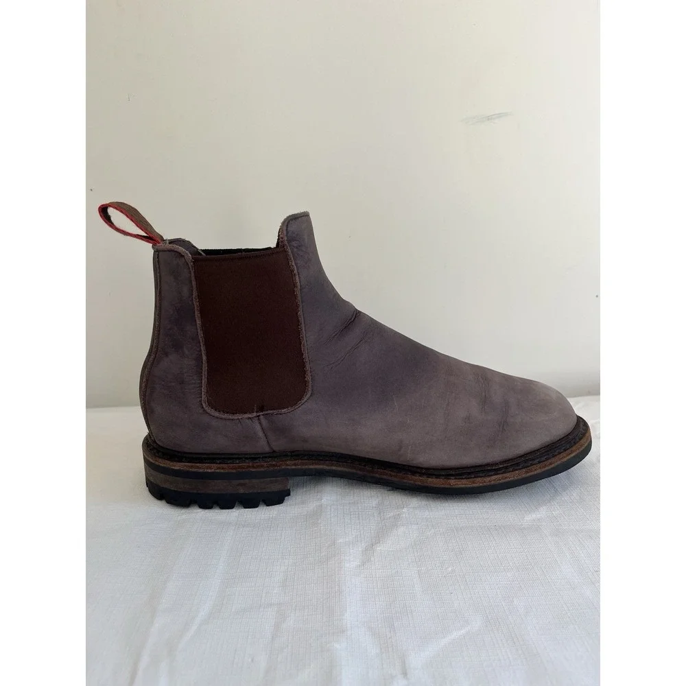 ALLEN EDMONDS Mens Surrey Chelsea 8.5 3E Weatherproof Ankle Boots Brown Comfort‎